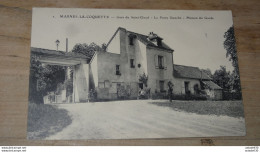 MARNES LA COQUETTE : Gare De Saint Cloud, La Porte Blanche, Maison Du Garde  ............ S-11484 - Autres & Non Classés