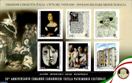 Italy 2019 Cultural Heritage, Joint Issue M/s S-a, Mint NH, Various - Joint Issues - Art - Books - Modern Art (1850-pr.. - Autres & Non Classés