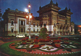 CARTOLINA AUTOMOBILI ITALIA 1973 PARMA SALSOMAGGIORE TERME BERZIERI NOTTURNO Italy Postcard ITALIEN Ansichtskarten - Parma