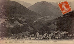 ALLEVARD-LES-BAINS     ( ISERE )    VUE GENERALE ET GLACIER DE GLEYZIN - Allevard