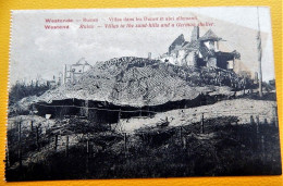 WESTENDE PUINEN - RUINES - Villas Dans Les Dunes Et Abri Allemand - Westende