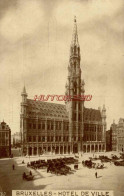 CPA BRUXELLES - HOTEL DE VILLE - Monuments