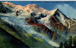 CPA CHAMONIX - LA CHAINE DU MONT BLANC DEPUIS LE BREVENT - Chamonix-Mont-Blanc