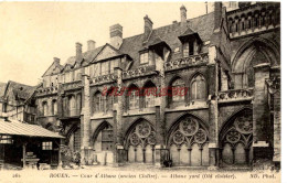 CPA ROUEN - COUR D'ALBANE (ANCIEN CLOITRE) - Rouen