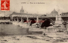 CPA LYON - PONT DE LA GUILLOTIERE - Other & Unclassified