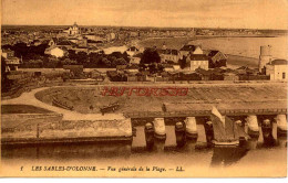 CPA LES SABLES D'OLONNE - VUE GENERALE DE LA PLAGE - Sables D'Olonne