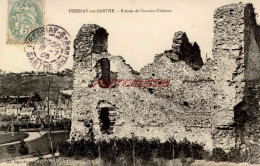 CPA FRESNAY SUR SARTHE - RUINES DE L'ANCIEN CHATEAU - Andere & Zonder Classificatie