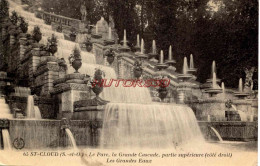 CPA SAINT CLOUD - LE PARC, LA GRANDE CASCADE - LES GRANDES EAUX - Saint Cloud