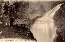 CPA VALLORCINES (HTE SAVOIE) - CASCADE DE BARBERINE - Sonstige & Ohne Zuordnung