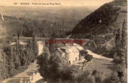 CPA MENDE - VALLEE DU LOT AU PONT NEUF - Mende