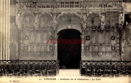 CPA LIMOGES - INTERIEUR DE LA CATHEDRALE - LE JUBE - Limoges