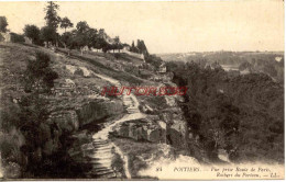 CPA POITIERS - VUE PRISE ROUTE DE PARIS - ROCHERS DU PORTEAU - LL - Poitiers