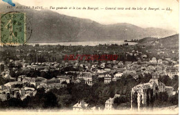 CPA AIX LES BAINS - VUE GENERALE ET LE LAC DU BOURGET - LL - Aix Les Bains