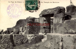 CPA LE PUY DE DOME - RUINES DU TEMPLE DE MERCURE - Autres & Non Classés