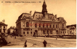 CPA TOURS - L'HOTEL DE VILLE - ND - Tours