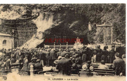 CPA LOURDES - LA GROTTE - Lourdes