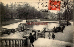 CPA DIJON - VUE D'ENSEMBLE DU SQUARE DARCY - Dijon