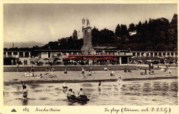 CPSM AIX LES BAINS - LA PLAGE - Aix Les Bains