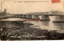 CPA VENDEE - LES SABLES D'OLONNE - LA JETEE DE LA CHAUME - Sables D'Olonne