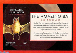 Grenada Grenadines 2013 The Amazing Bat S/s, Mint NH, Nature - Bats - Grenade (1974-...)
