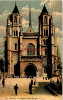 CPA DIJON - L'EGLISE SAINTE BENIGNE - LL - Dijon