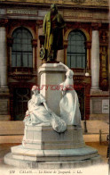 CPA CALAIS - LA STATUE DE JACQUARD - LL - Calais