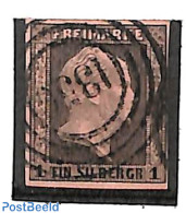 Germany, Prussia 1850 1sgr, Used 1850 (Schönebeck), Used Stamps - Autres & Non Classés