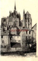 CPA LE MONT SAINT MICHEL - VUE  L'EST PRISE DES REMPARTS - Le Mont Saint Michel