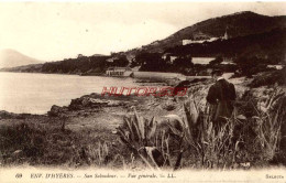 CPA HYERES - ENVIRONS - SAN SALVADOUR - VUE GENERALE - LL - Hyeres