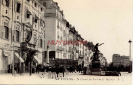 CPA TOULON - LE CARRE DU PORT ET LA MAIRIE - Toulon