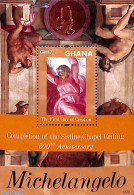 Ghana 2012 Michelangelo S/s, Mint NH, Art - Michelangelo - Paintings - Other & Unclassified