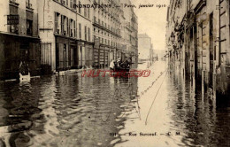 CPA INONDATIONS DE PARIS - RUE SURCOUF - Inondations De 1910