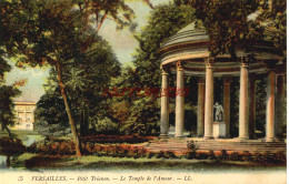 CPA VERSAILLES - PETIT TRIANON - LE TEMPLE DE L'AMOUR - LL - Versailles