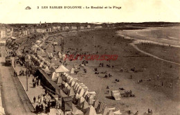 CPA LES SABLES D'OLONNE - LE REMBLAI ET LA PLAGE - Sables D'Olonne