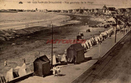 CPA LES SABLES D'OLONNE - VUE GENERALE DE LA PLAGE - Sables D'Olonne