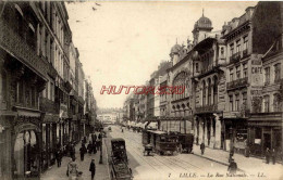 CPA LILLE - LA RUE NATIONALE - LL - Lille