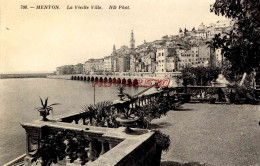 CPA MENTON - LA VIEILLE VILLE - Menton