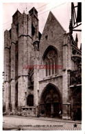 CPA LOUVIERS - L'EGLISE ND - FACADE - Louviers