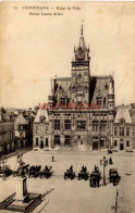 CPA COMPIEGNE - HOTEL DE VILLE - STATUE JEANNE D'ARC - Compiegne