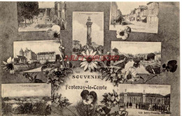 CPA FONTENAY LE COMTE - SOUVENIR - Fontenay Le Comte