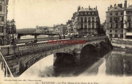 CPA BAYONNE - LE PONT MAYON ET LES QUAIS DE LA NIVE - Bayonne