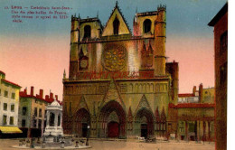 CPA LYON - CATHEDRALE SAINT JEAN - Sonstige & Ohne Zuordnung