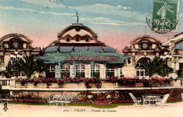 CPA VICHY - FACADE DU CASINO - Vichy