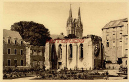 CPA ANGERS - LES RUINES TOUSSAINT ET LA CATHEDRALE SAINT MAURICE - Angers