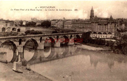 CPA MONTAUBAN - LE VIEUX PONT ET LE MUSEE DE SAINT JACQUES - Montauban