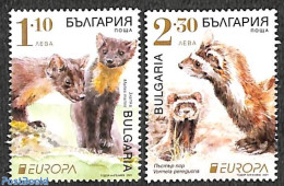 Bulgaria 2021 Europa, Endangered Animals 2v, Mint NH, History - Nature - Europa (cept) - Animals (others & Mixed) - Unused Stamps