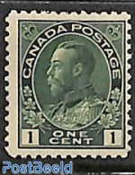 Canada 1911 1c, Perf. 12, Stamp Out Of Set, Unused (hinged) - Unused Stamps
