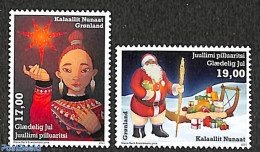 Greenland 2021 Christmas 2v, Mint NH, Religion - Christmas - Unused Stamps