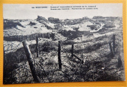 MILITARIA -  RUINES De WESTENDE PUINEN  -  Dunes Et Tranchées Et Défense De Fil Barbelé - Westende