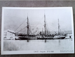 CP MARIUS BAR CIRCE FREGATE 1868 - Warships